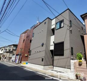 足立区中川２丁目のアパートの外観