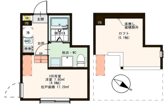 葛飾区金町３丁目のアパートの間取り