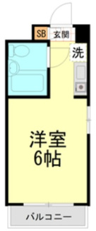 【間取り】 | オリエンタル新丸子Ⅱ | 間取りです。