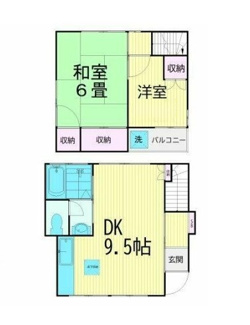 【間取り】 | 大森西5丁目戸建 | 間取りです。