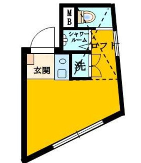 【間取り】 | クレッシェンド平和島 | 間取りです。