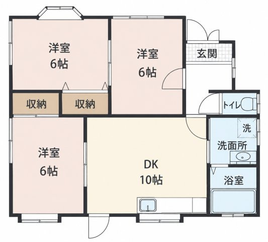 西条市小松町妙口甲1619-4　中古戸建の間取り