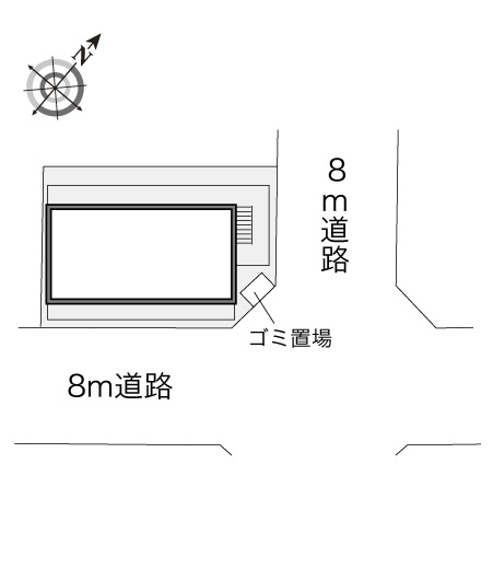 レオパレスリソナの間取り
