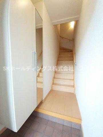 ラフレシールの玄関