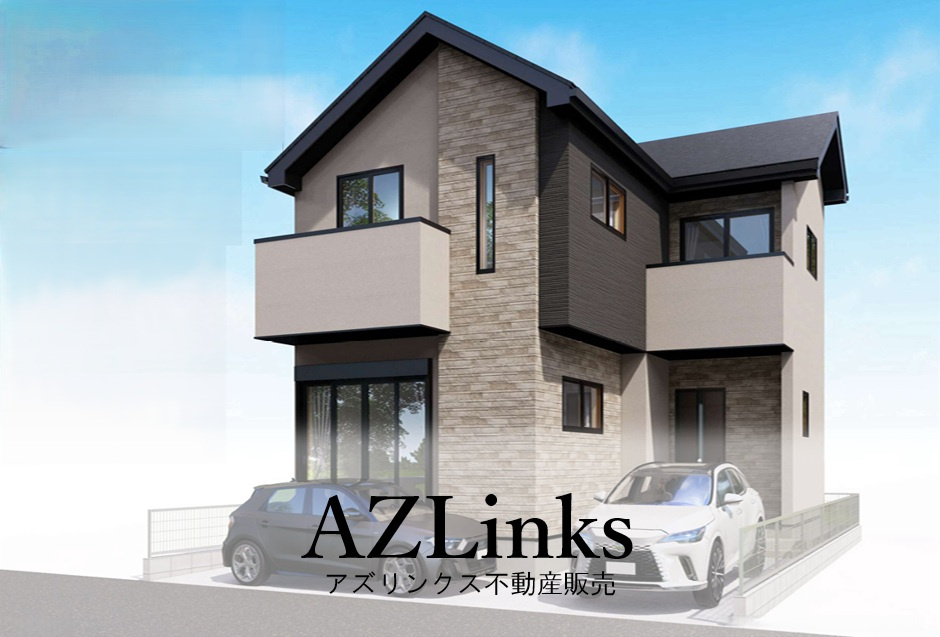 船橋市坪井東５丁目３期の外観|完成イメージパースです。実際とは異なる場合がございます。