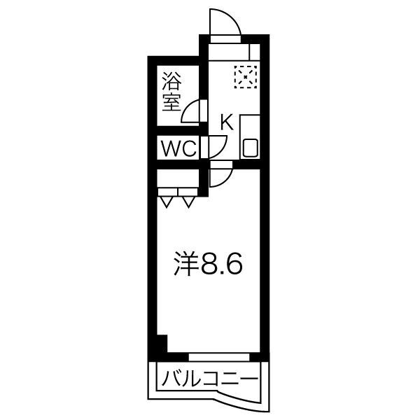 プリミエール丹羽の間取り
