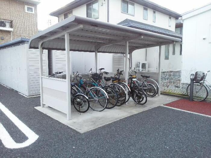 クレール嶋 Ａのその他共用部分|駐輪場