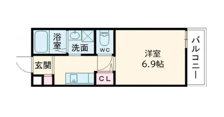 T-regno古祇園【キャッシュバック対象物件】の間取り