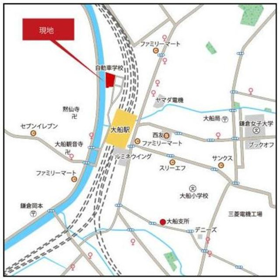 【地図】 | パークアクシス大船