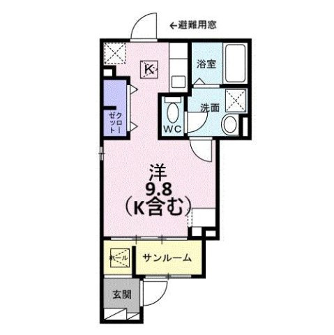 カーサ　ラズリの間取り