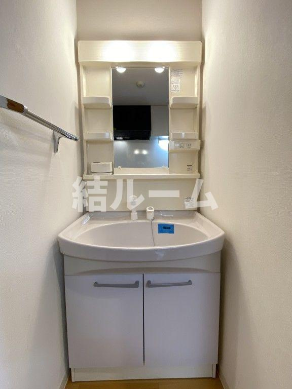 板橋区桜川２丁目の賃貸マンションの独立洗面台