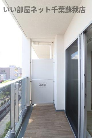 スアヴィス千葉のバルコニー|落ち着いた時間を過ごせるバルコニーです