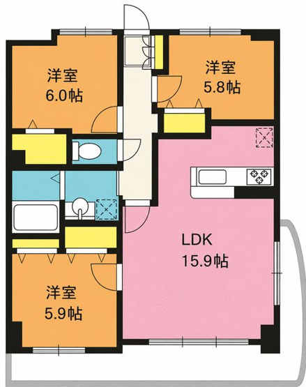 【間取り】 | グランドソナ上尾