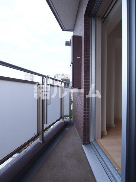 文京区小日向４丁目の賃貸マンションのバルコニー