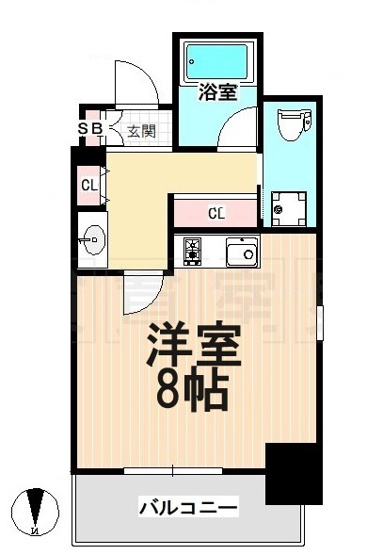 【間取り】 | ル・ブルー鶴舞