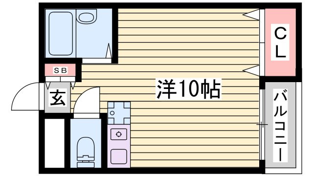 サニーパレス大津和の間取り