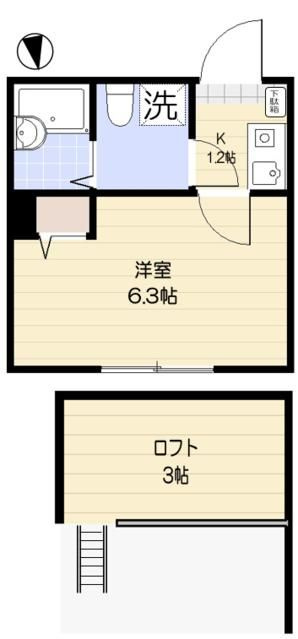 イルトラッツォ梅島の間取り