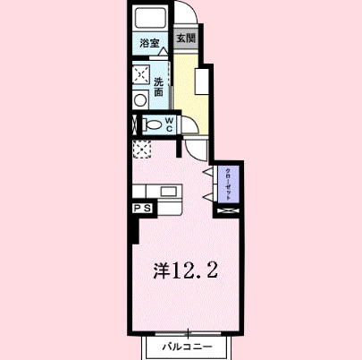 クラールマルガレーテの間取り