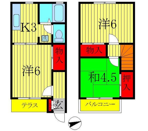 【間取り】 | テラスハイドレンジ