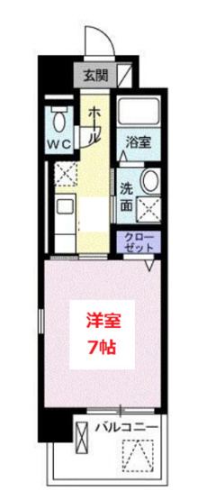 【間取り】 | メゾン　ド　ボヌールⅡ | お部屋の間取りです。