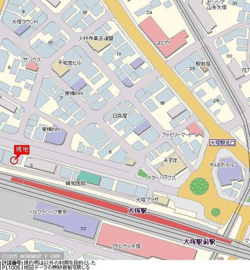 【地図】 | ライオンズステーションプラザ大塚第２