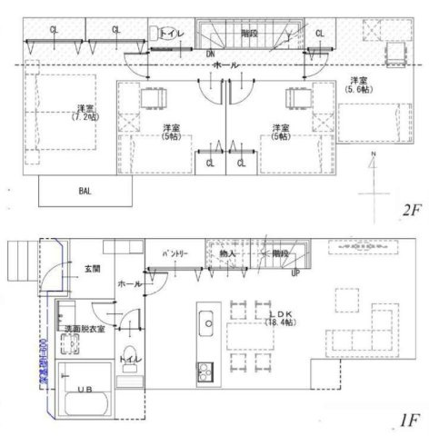 泉区中田西2丁目 土地1区画 4080万円の参考プラン