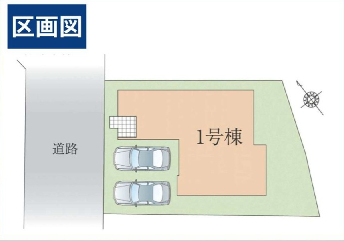 船橋市坪井西２丁目７期の区画図