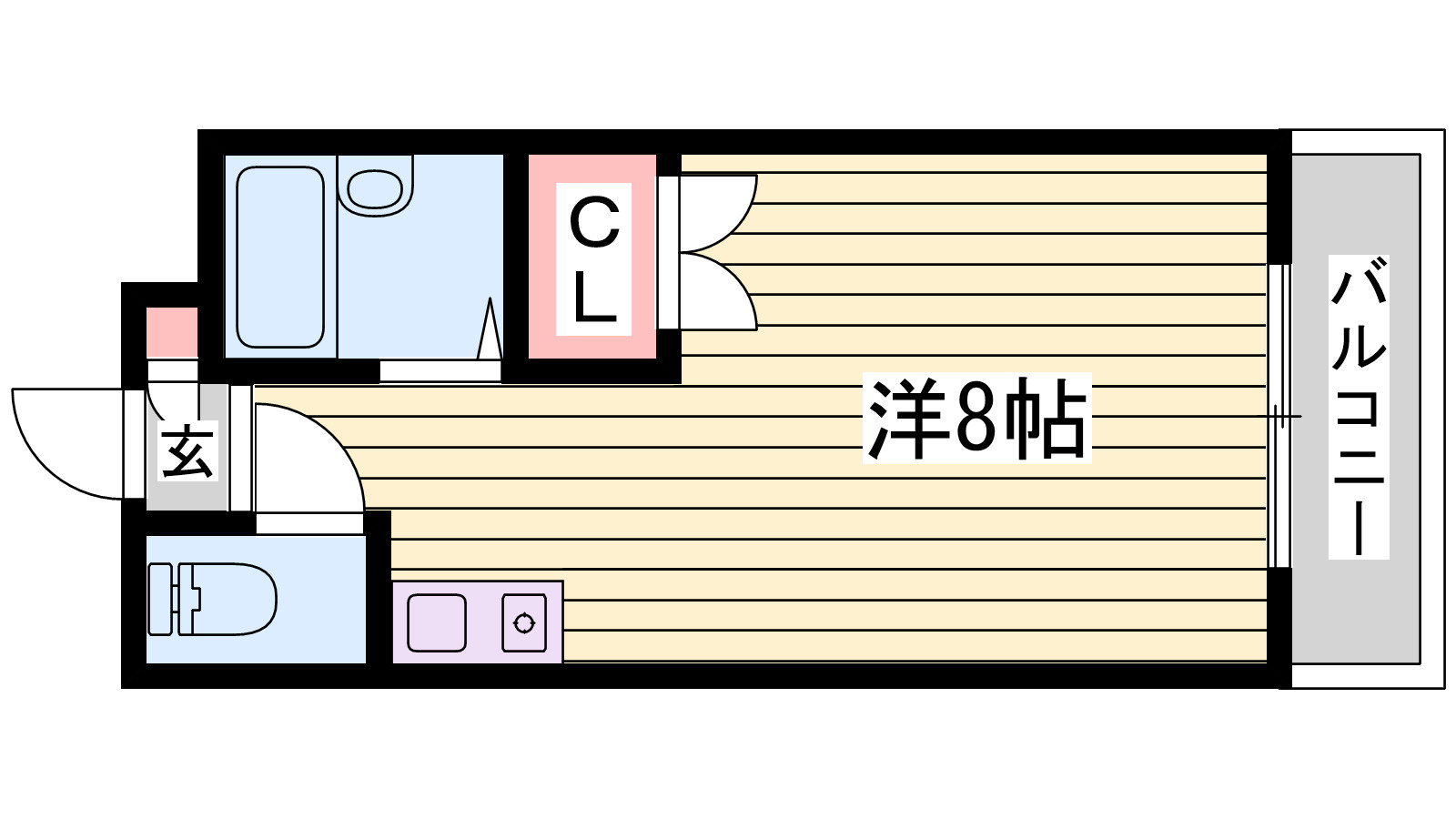 グッドライフ大津和Ⅱの間取り