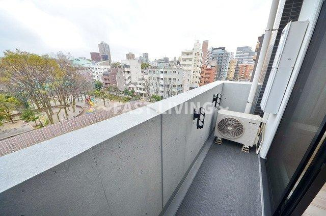 メイクスデザイン茗荷谷のバルコニー