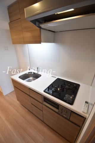 グレイスリヴィエール東京八丁堀のキッチン