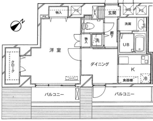 ドルチェ代々木の間取り|ドルチェ代々木