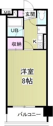 ＴＫレジデンスの間取り|間取りです。