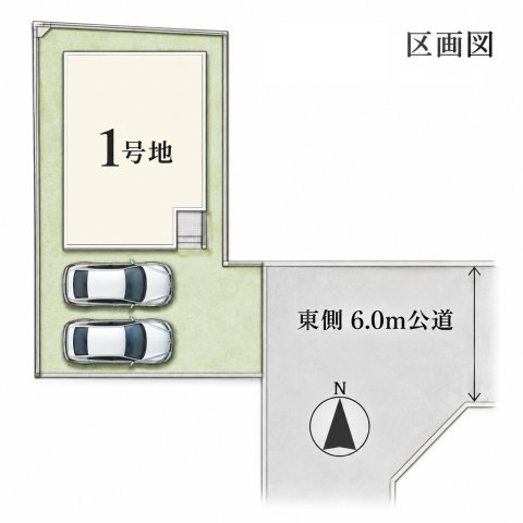 ●31(土)1(日)3(祝)現地説明会！　奈良市杏町　第1期　新築一戸建ての区画図|全3区画