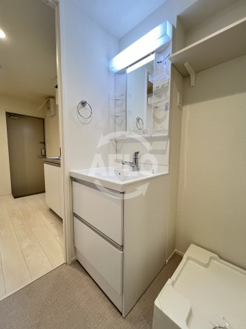 ハーモニーテラス姫島の独立洗面台|ハーモニーテラス姫島Ⅶ　洗面台
