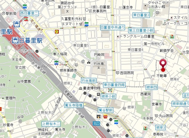 ヴィル・ネギシの地図|★案内図★