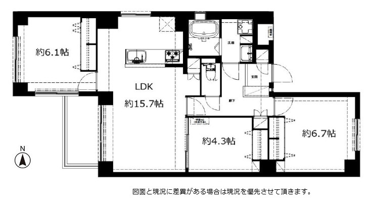 【間取り】の画像