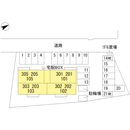 マティルダの区画図
