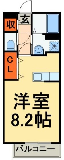 ファルセット幕張の間取り