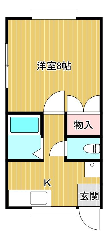 新潟市東区中山のアパート