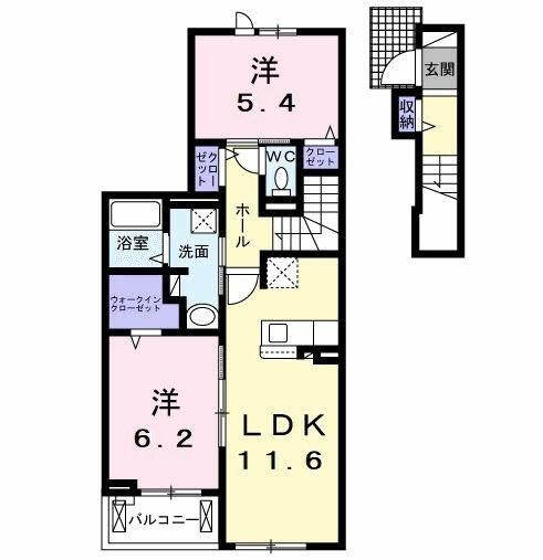 コンフォールの間取り