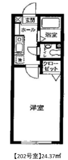 パークハイムの間取り