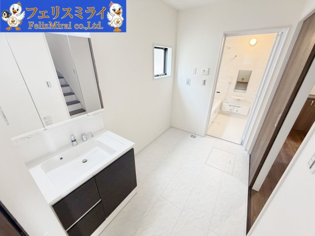 　の独立洗面台