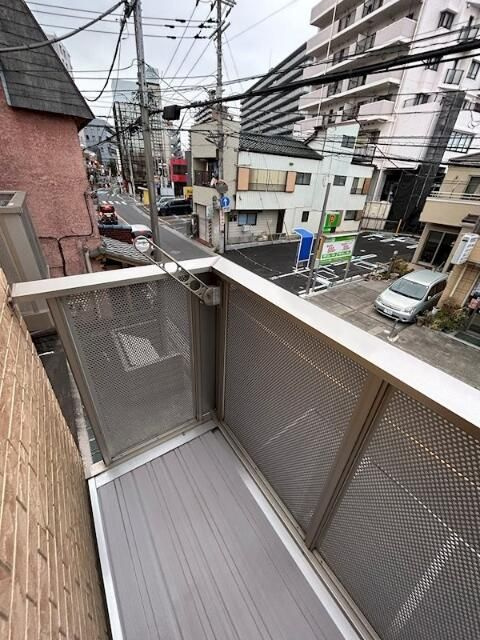 キャメル草加のバルコニー