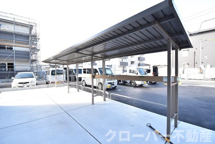 ユニヴェール B棟のその他共用部分|駐輪場