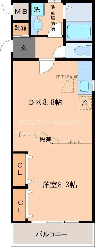ビジュの間取り|使い勝手の良い間取りです♪