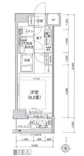 アイル両国参番館の間取り