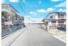泉区和泉町 土地 3190万円の前面道路含む現地写真
