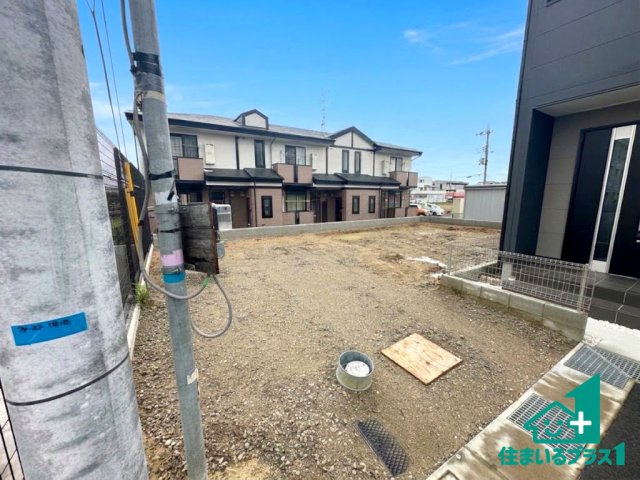 ●奈良市杏町　第1期　新築一戸建ての外観|現在はこんな感じです。完成までが待ち遠しいですね。