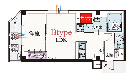 【間取り】 | b’CASA新小岩 | 「b’CASA新小岩」