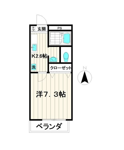 メゾン・プランドールの間取り